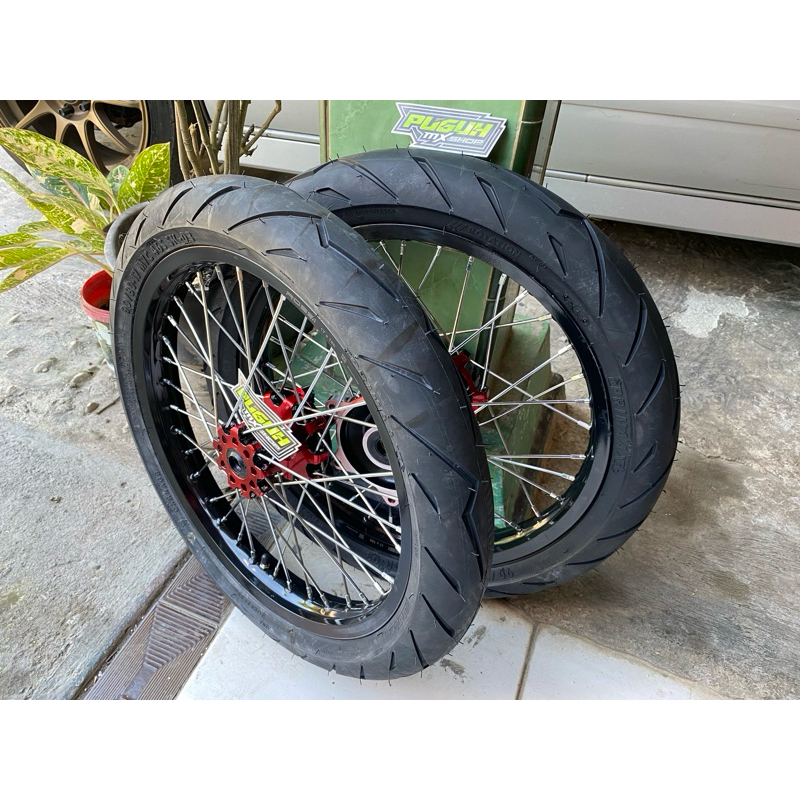 Wheelset semi cacing 185 215 17 surex crf150L