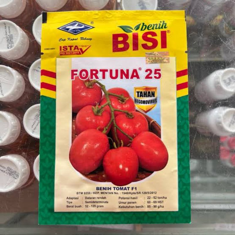 BENIH TOMAT FORTUNA 25 F1 10 GRAM