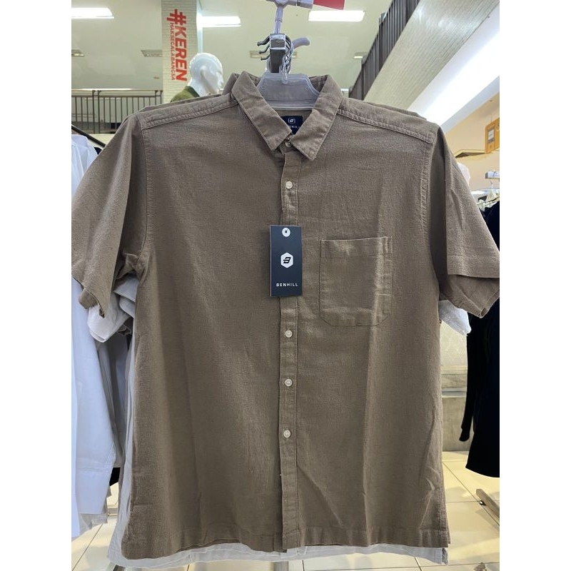 BENHILL | KEMEJA LINEN LENGAN PENDEK