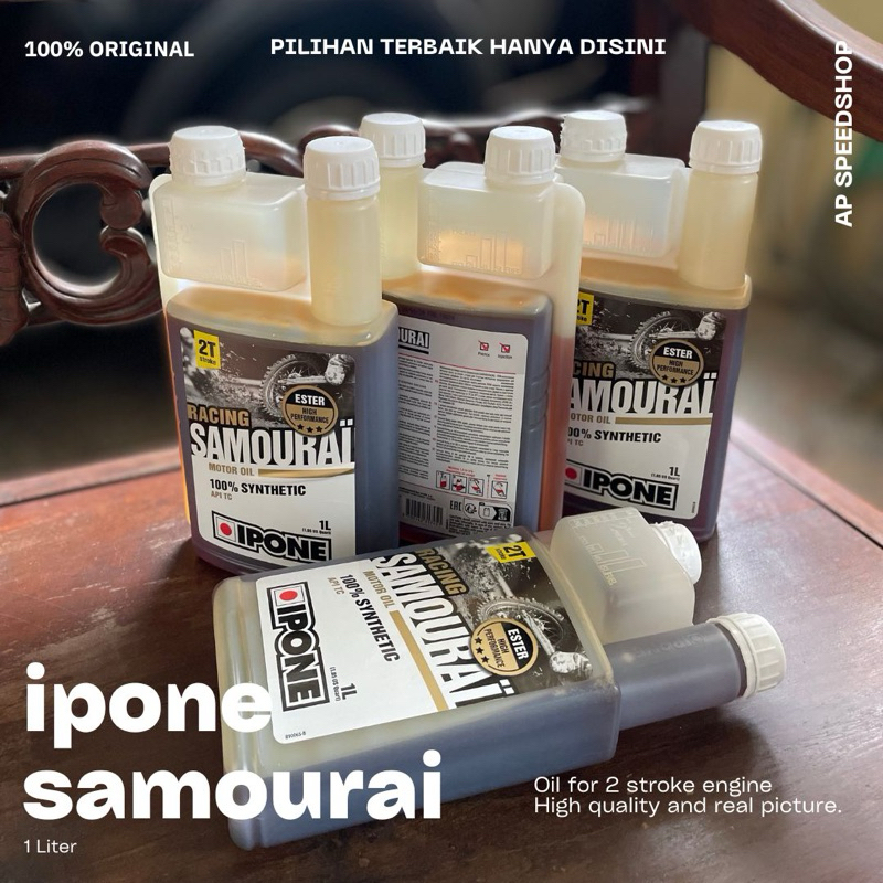 IPONE SAMOURAI || Oli samping untuk motor 2 stroke original ipone.
