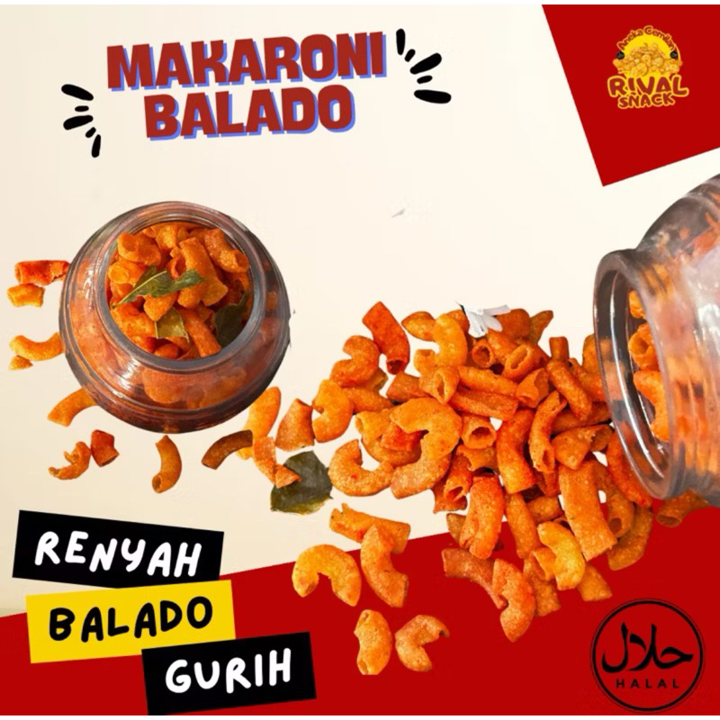 

MAKARONI BANTET PEDAS DAUN JERUK 500gr