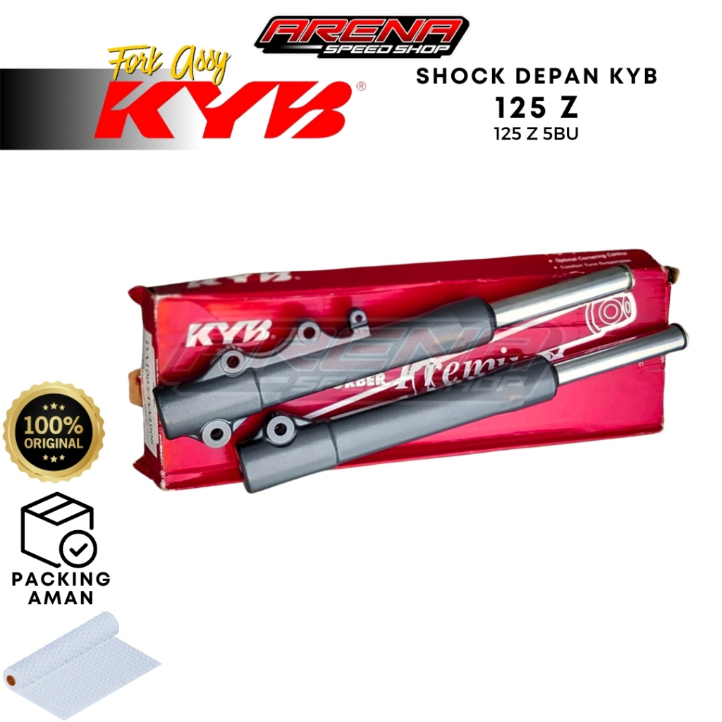 KYB Shock Depan 125Z DA1005-1 RH DA1006-1 LH Original Kayaba 5BU As Shock + Bottom Y125Z Malaysia