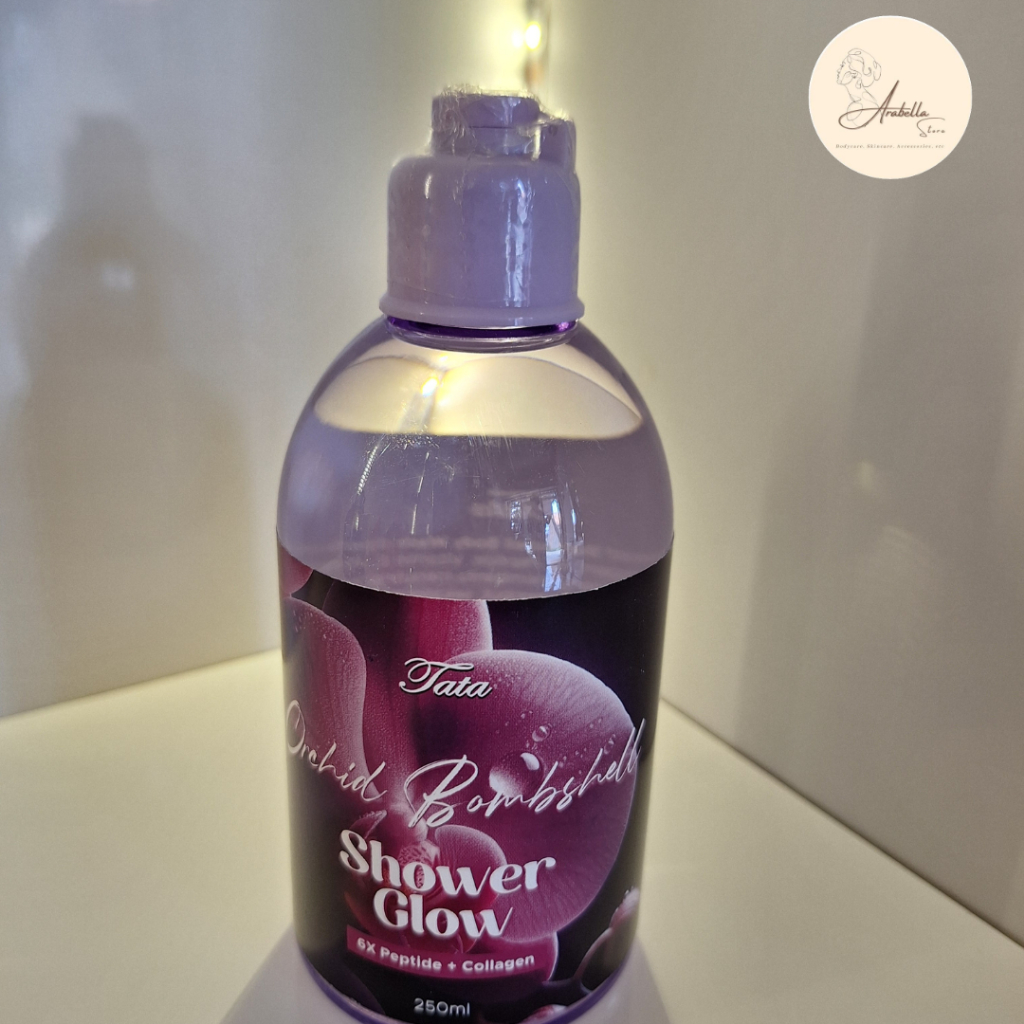 Tata Shower Glow Orchid Bombshell 6X Peptide + Collagen 250ml