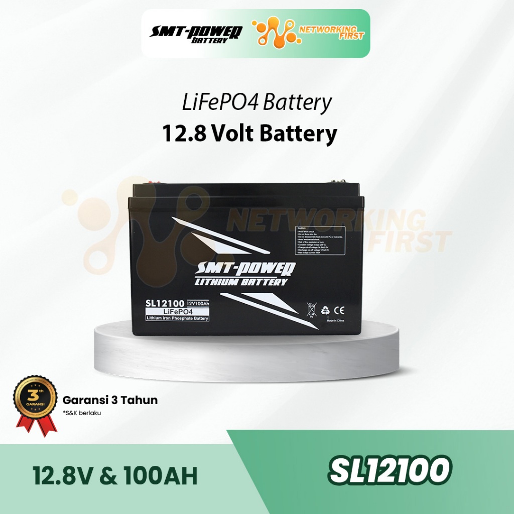 Battery Lithium 12V 100AH Baterai Lithium Batere LifePO4 SL100