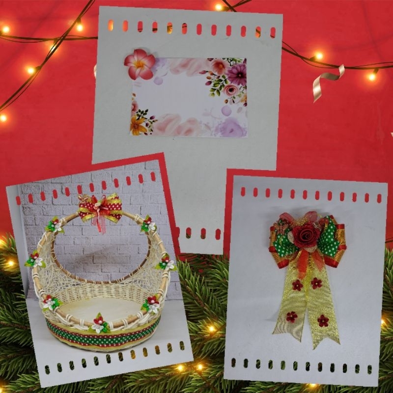 

Keranjang Parsel Hias Model Cincin, ukuran M