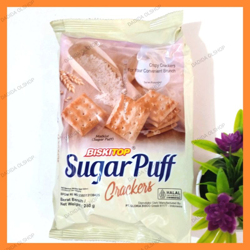 

Biskitop sugar puff crackers 280 9