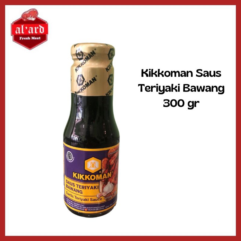 

KIKKOMAN SAUS TERIYAKI BAWANG 300 gr