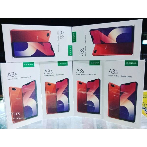 Handphone / HP Oppo A3S Original Segel RAM 6/128GB NEW GARANSI DISTRIBUTOR