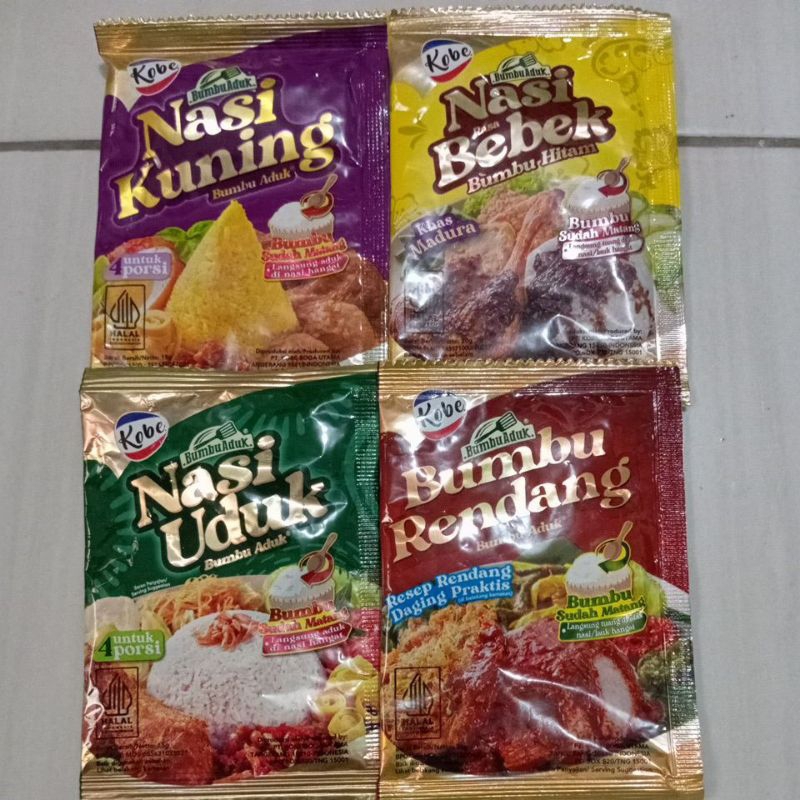 

KOBE ADUK NASI UDUK BEBEK KUNING RENDANG sachet 1'S