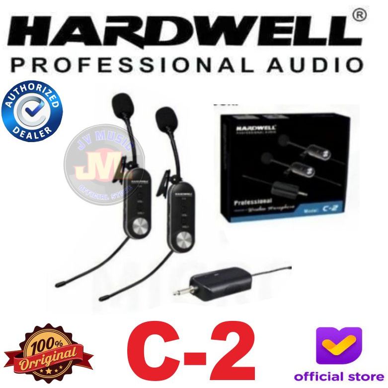 Hardwell C2 Clip on Original Mic Wireless Clip On