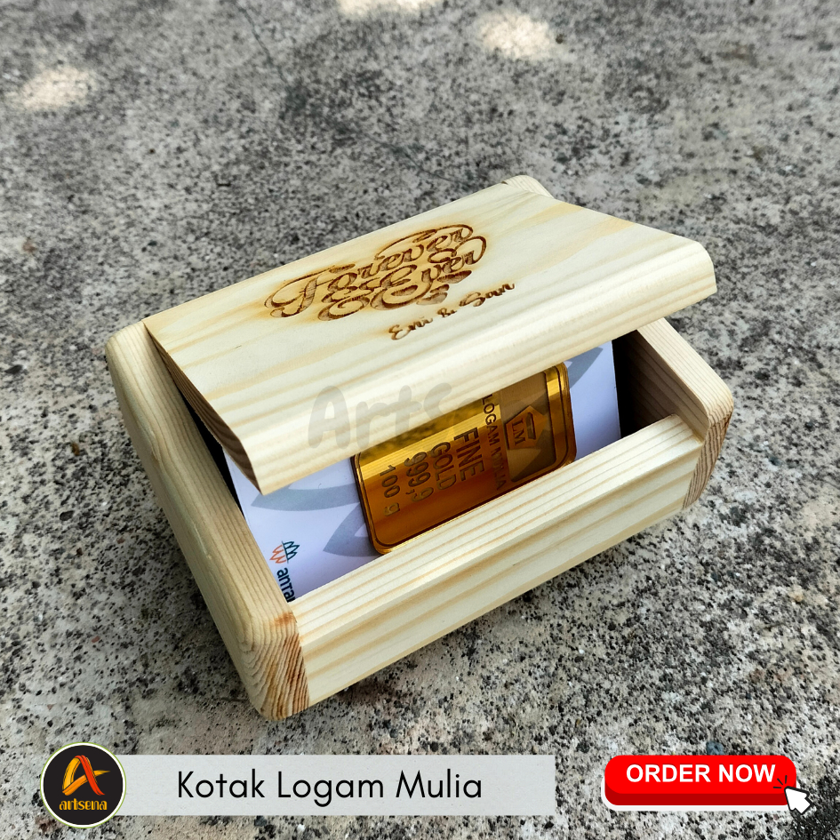 Kotak Emas Antam / Kotak Perhiasan / Box Emas Antam / Box Logam Mulia / Kotak untuk Kado Emas Antam