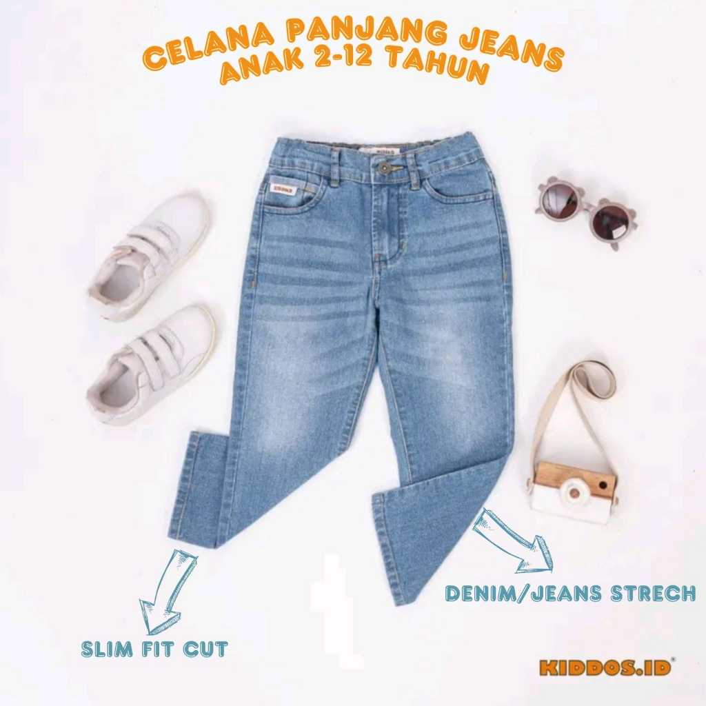 Celana Panjang Anak / Celana Panjang Denim Anak Laki Laki KIDDOS.ID