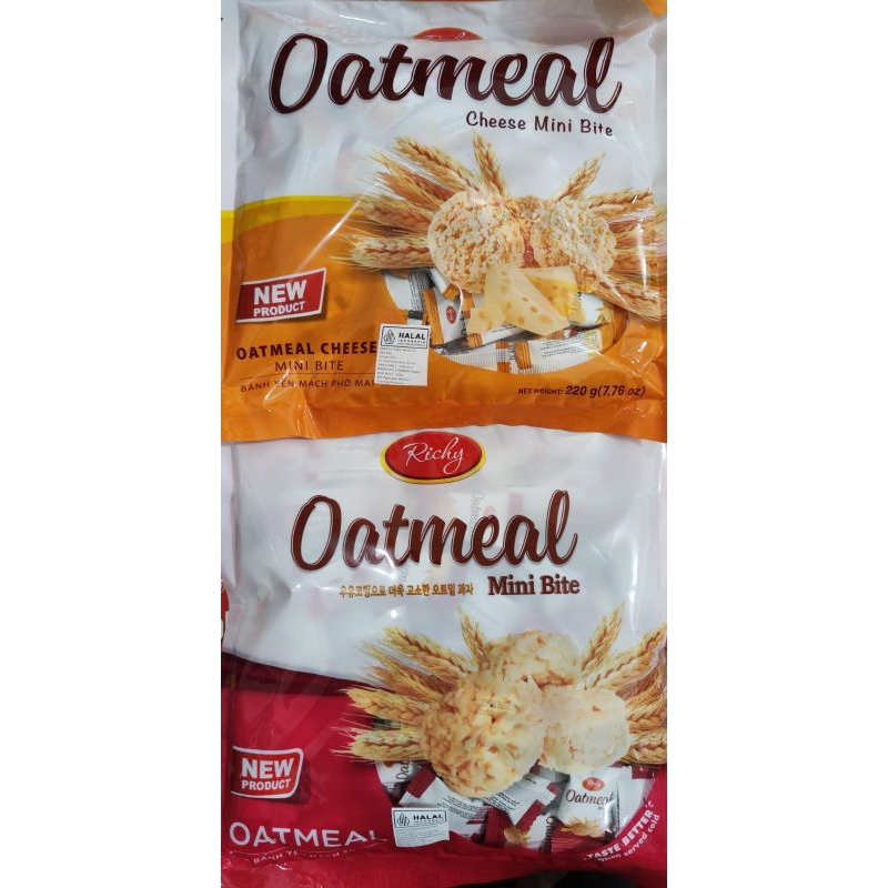 

RICHY OATMEAL MINI BITE 220 GRAM