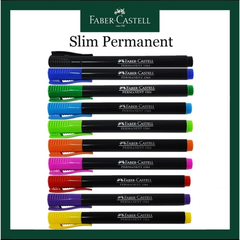 

FABER CASTELL SPIDOL PERMANENT 1564 / Faber-Castell ORIGINAL ECERAN 1PCS