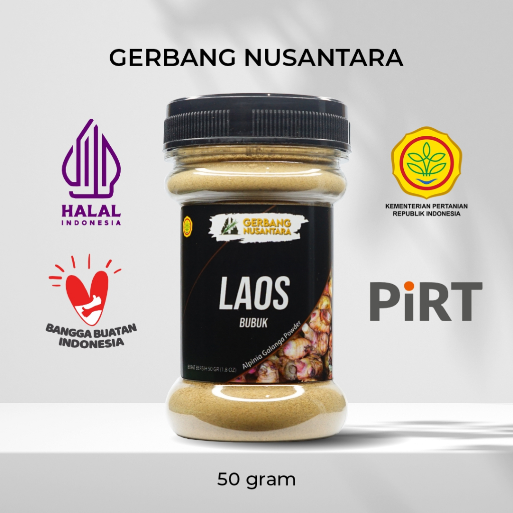 

Gerbang Nusantara - Laos Bubuk Bumbu Masak Dapur Rempah 50gr