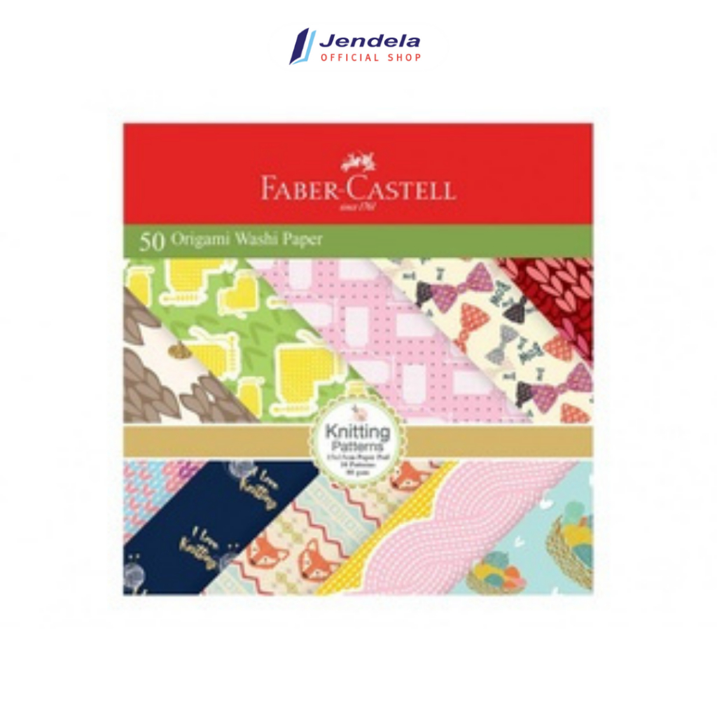 

Kertas Lipat Origami Faber Castell Origami Washi Paper 16x16 10 Motif Kreativitas Anak ATK