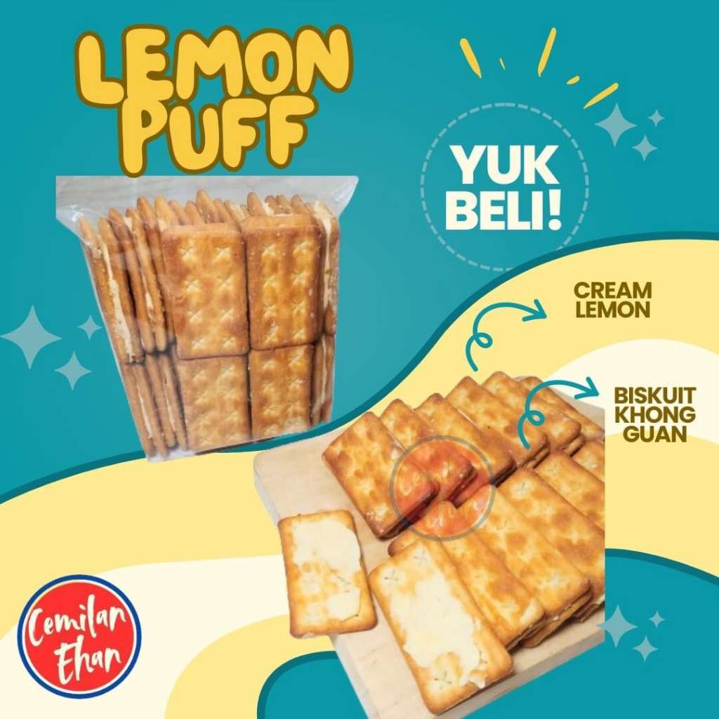 

Biskuit Khong Guan - 250gr Biskuit Susu Kambing Cream Lemon Cream Crackers Gabin Tawar