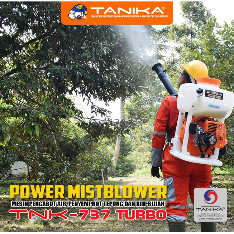 Tanika TNK SR 737 Mesin Pengabut Tekanan Tinggi Mistblower 14 Liter