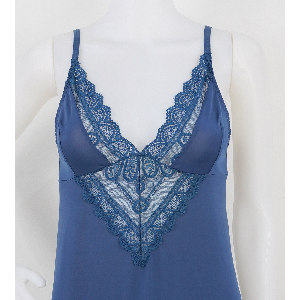 Lingerie / Baju Tidur Wanita Tanpa Busa ST YVES Mix Hias Lace Sleepwear Baby Doll Pakaian Dalam