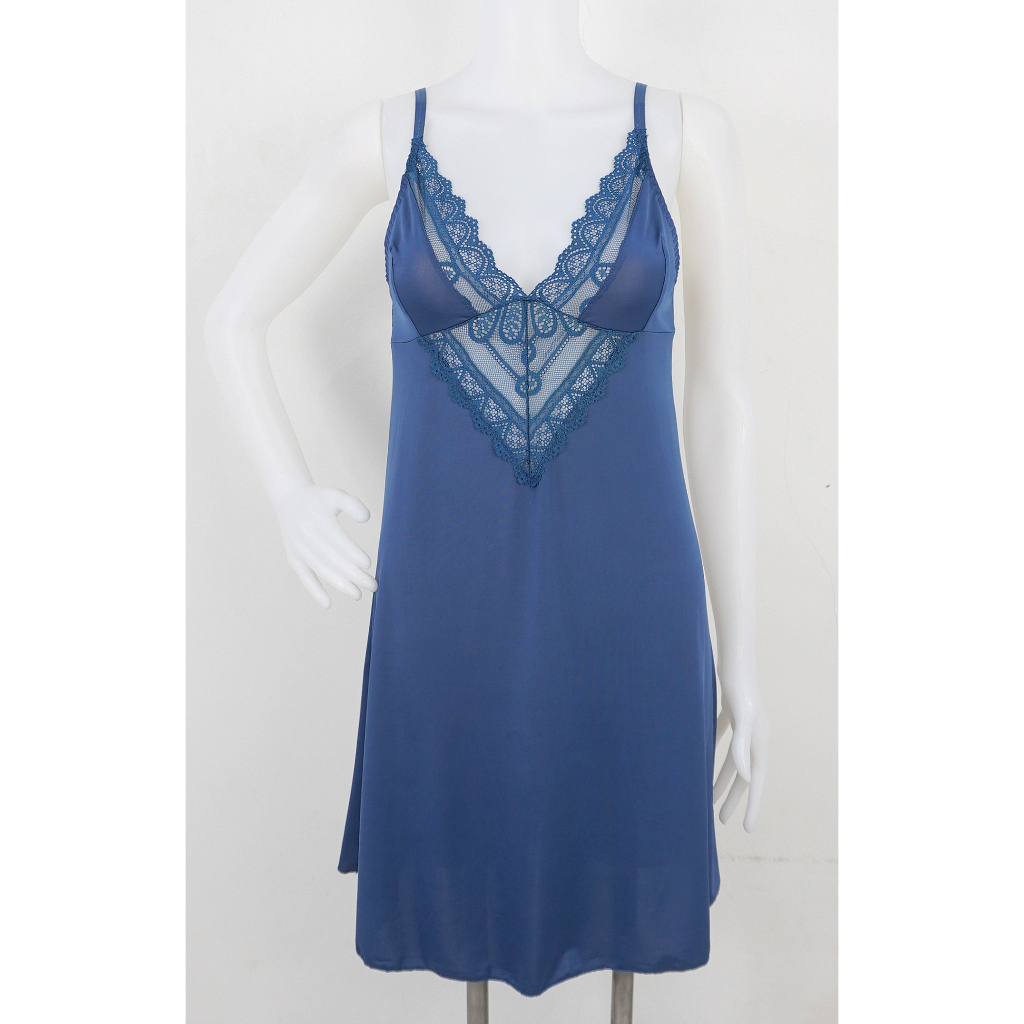 Lingerie / Baju Tidur Wanita Tanpa Busa ST YVES Mix Hias Lace Sleepwear Baby Doll Pakaian Dalam