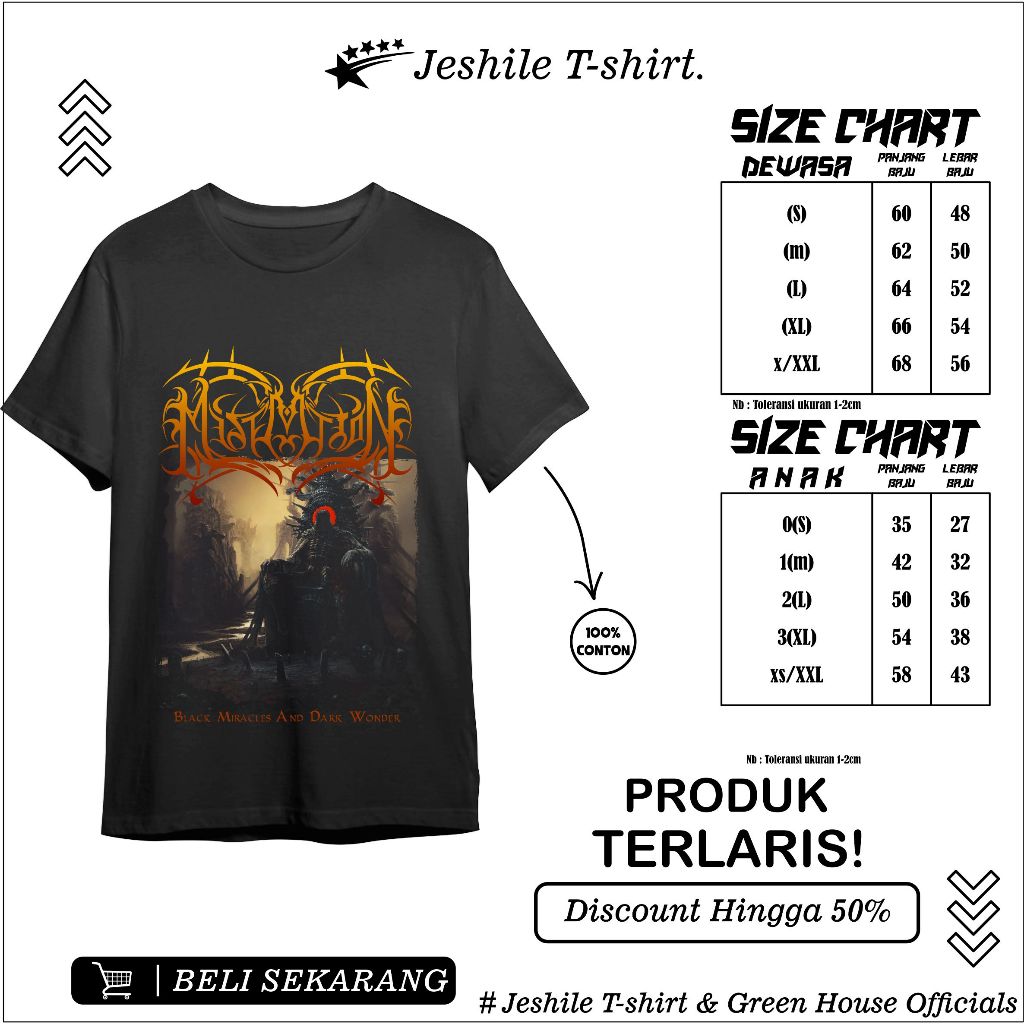 Kaos Metal / Baju metal band/MISERATION- Private Judgment Day / T shirt Metal / Kaos Band / Tshirt B