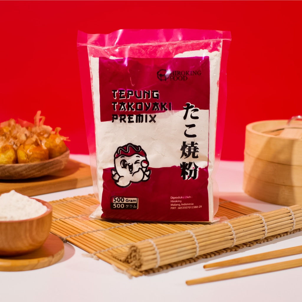 

HIROKING FOOD Tepung Takoyaki Premix 500 g