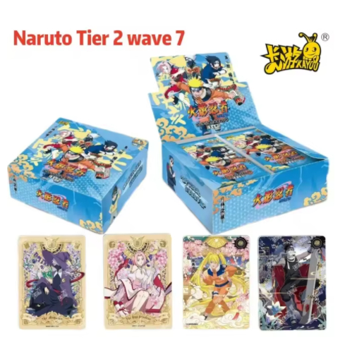 #100%Original# 2024 KAYOU New Band Naruto Card Anime Card  T2W1 T3W1 T2W7 Collect Cards Naruto Card