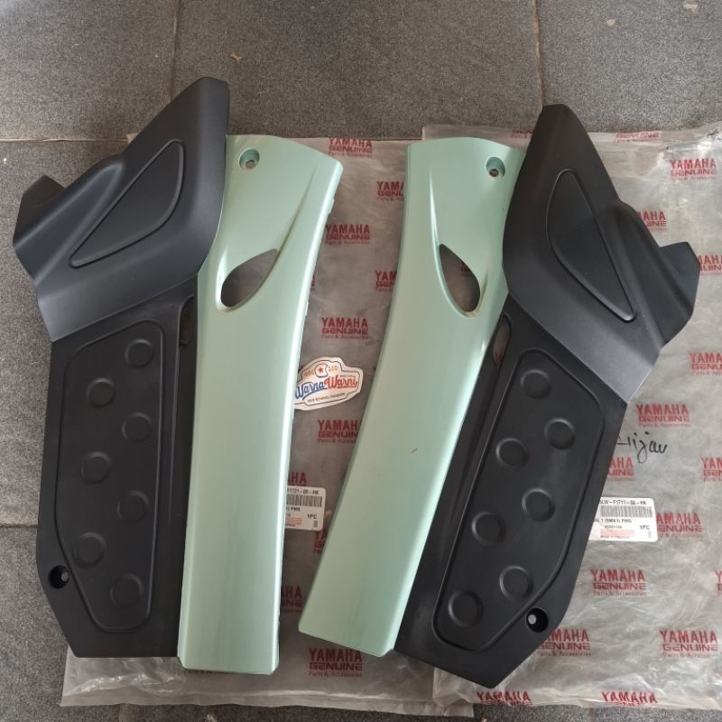 Side Cover Tutup aki Nouvo lele hijau Tosca toska | 5LW-F1711-00-HK