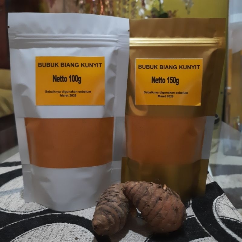 Bubuk Biang Kunyit / Empu Kunyit / Induk Kunyit