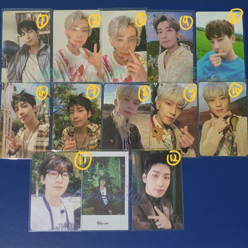 [Official] Photocard Wonwoo Seventeen Heaven Lucky Draw Soundwave LD SW PM 2:14 Peace Face The Sun F