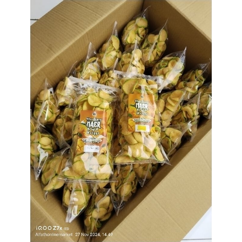 

Kerupuk Buah Mangga khas Dieng PAKET 30 PCS- paket oleh oleh paket usaha snack dan camilan keripik