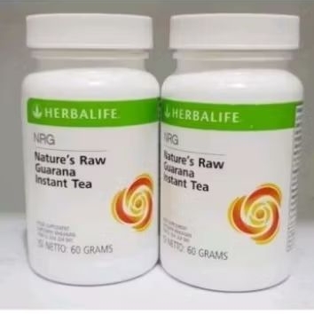 

Herbalife Nature'a Raw Guarana Instant Tea Nrg Herbalife 60 Grams Original