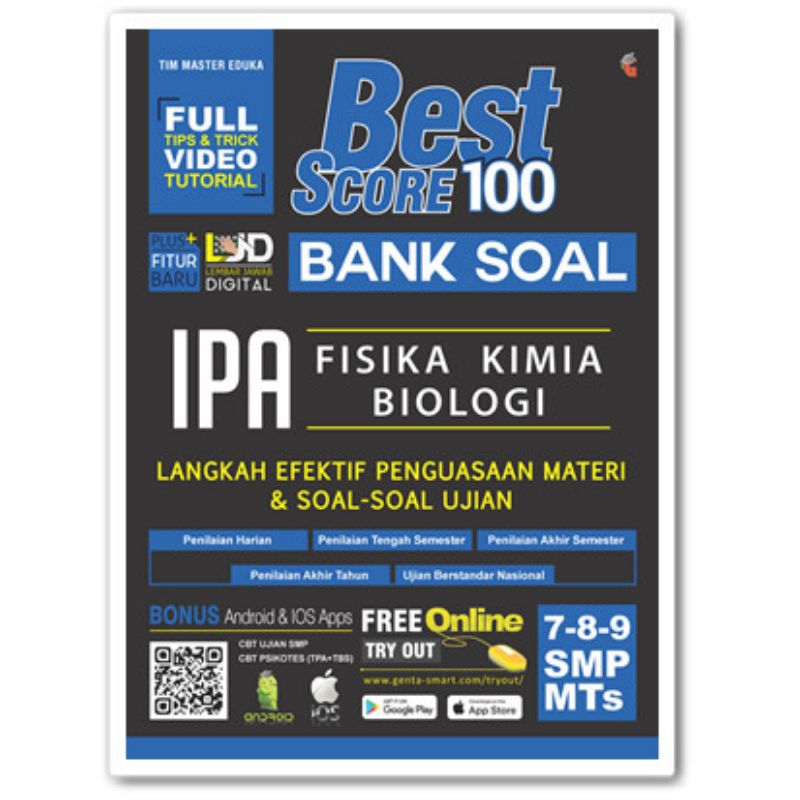 Best score 100 bank soal IPA smp