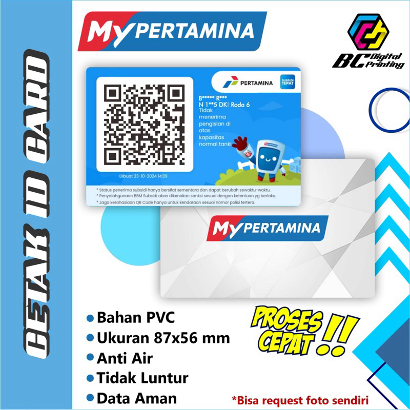 

Cetak PVC Custom