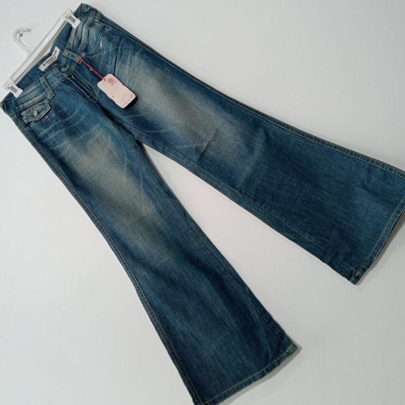 LYNT FASHION CELANA JEANS PANJANG CUTBRAY WANITA || CELANA LEVIS PANJANG CUTBRAY || JEANS WIDE LEG |
