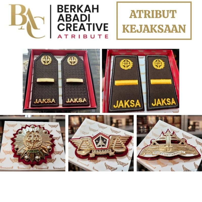 BAC ATRIBUT KEJAKSAAN - PAKET ATRIBUT PDH PDU PDUK PDUK 3A JAKSA KEWENANGAN PERSAJA PENYIDIK JAKSA