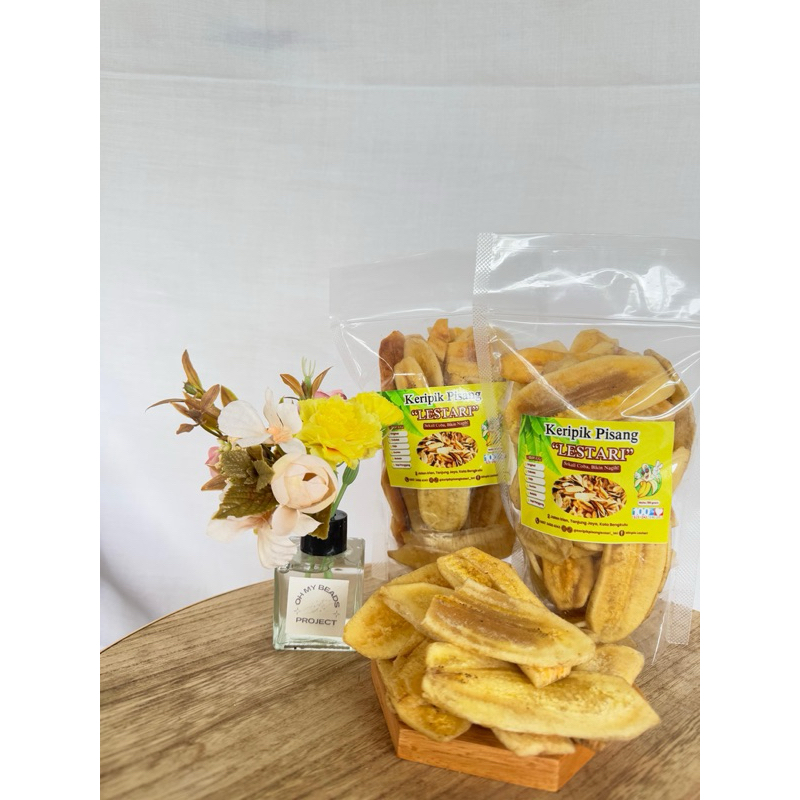 

Keripik Pisang Original Gurih Krispi 150 gram, 250 gram, 500 gram, 1 Kg Original Gurih Krispi | Keripik Pisang Lestari Bengkulu | Oleh Oleh Khas Bengkulu