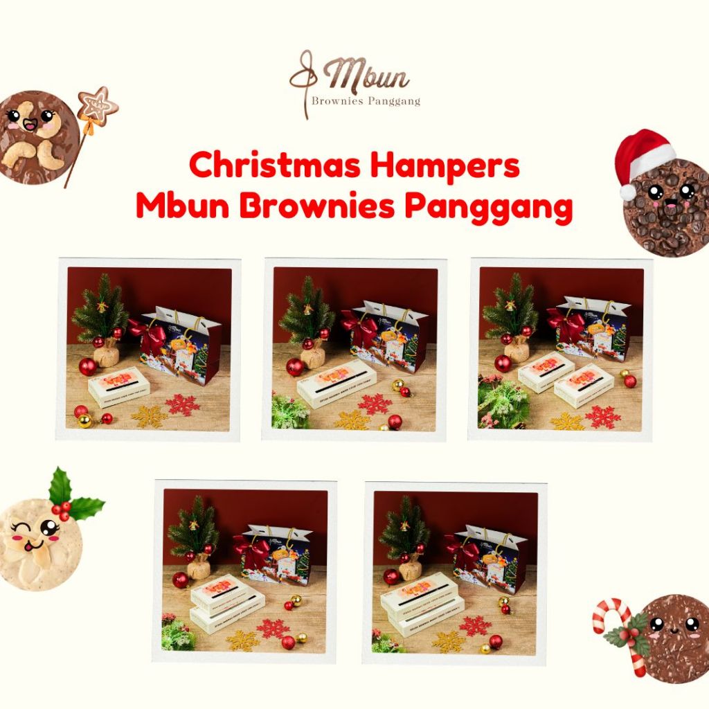 

HAMPERS CHRISTMAS 2024 | HAMPERS NATAL | GIFT NATAL | Mbun Brownies Panggang | Brownies Melted | Fudgy Brownies