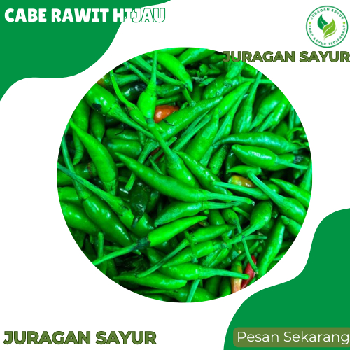 

Cabe Rawit Hijau 1kg-Cabai Rawit 1kg-PREMIUM dan FRESH - Juragan Sayur