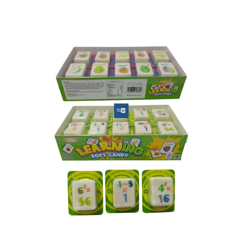 

SWEET PERMEN LUNAK LEARNING BOX ISI 30