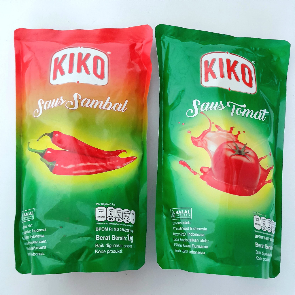 

KIKO saos sambal cabe & tomat 1kg delmonte