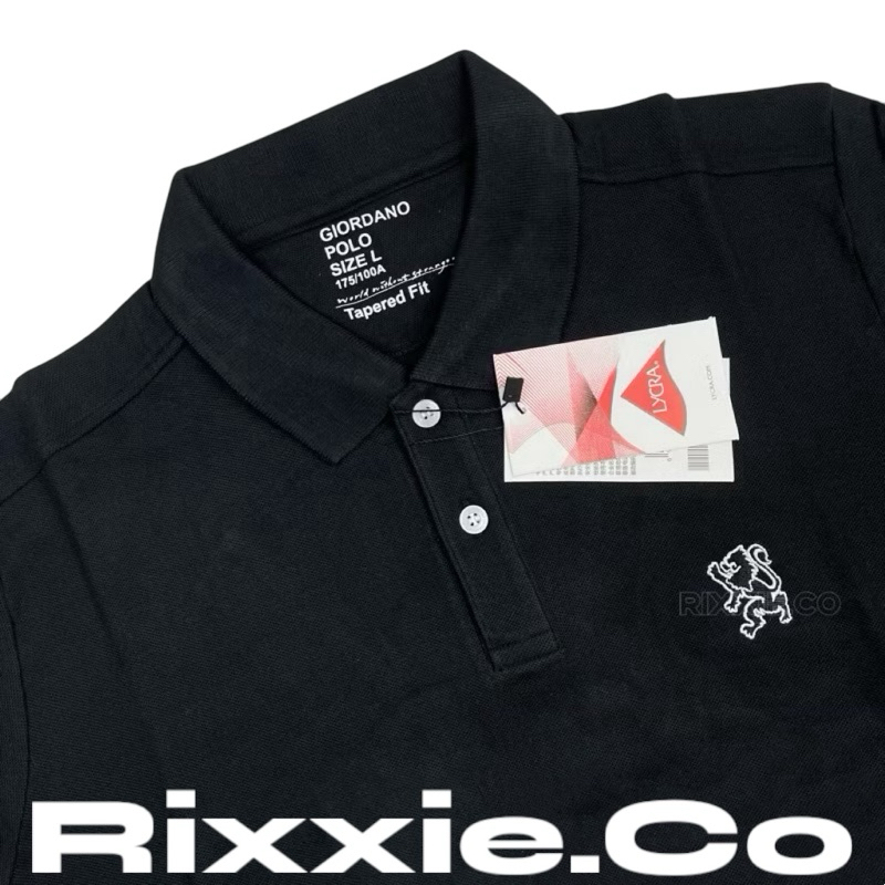 KAOS KERAH GIORDANO MINI BORDIR PREMIUM | KAOS KERAH GIORDANO LION MINI | POLO SHIRT GIORDANO BORDIR