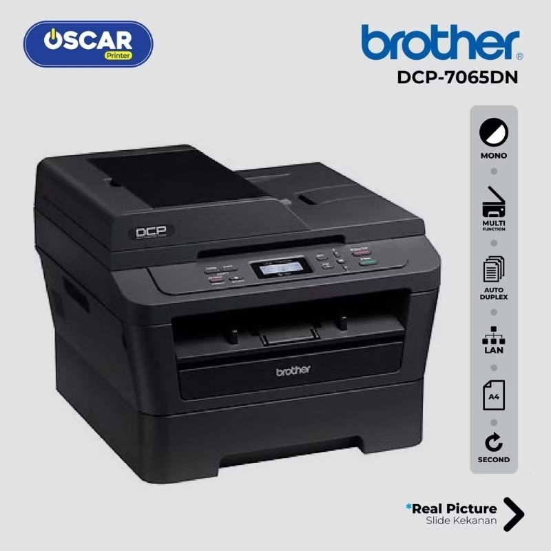 Mesin Fotocopy Mini Brother DCP-7065dn cetak lewat HP