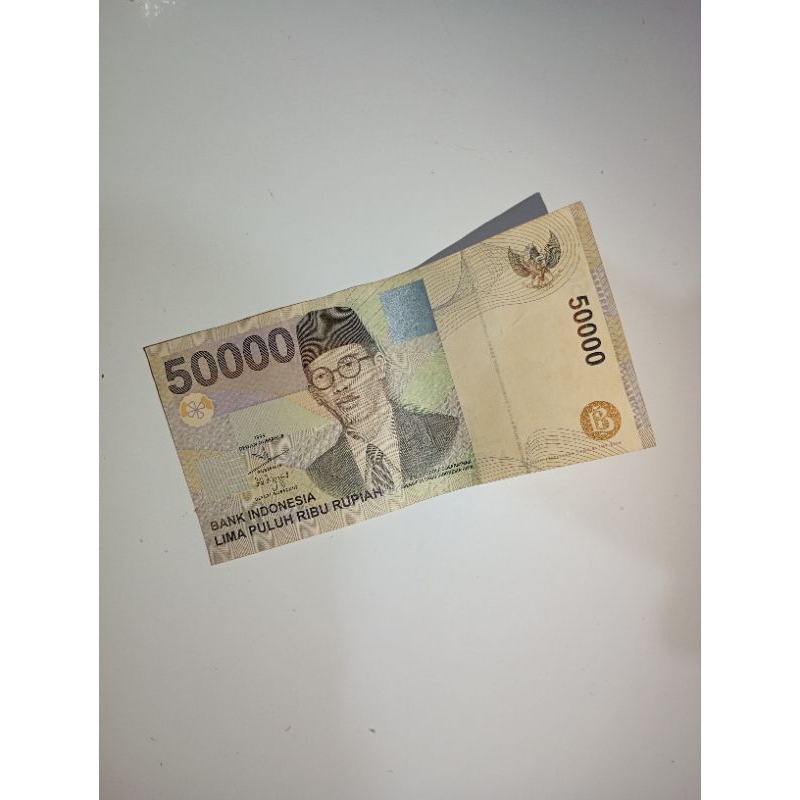 Uang kuno 50000 tahun 1999