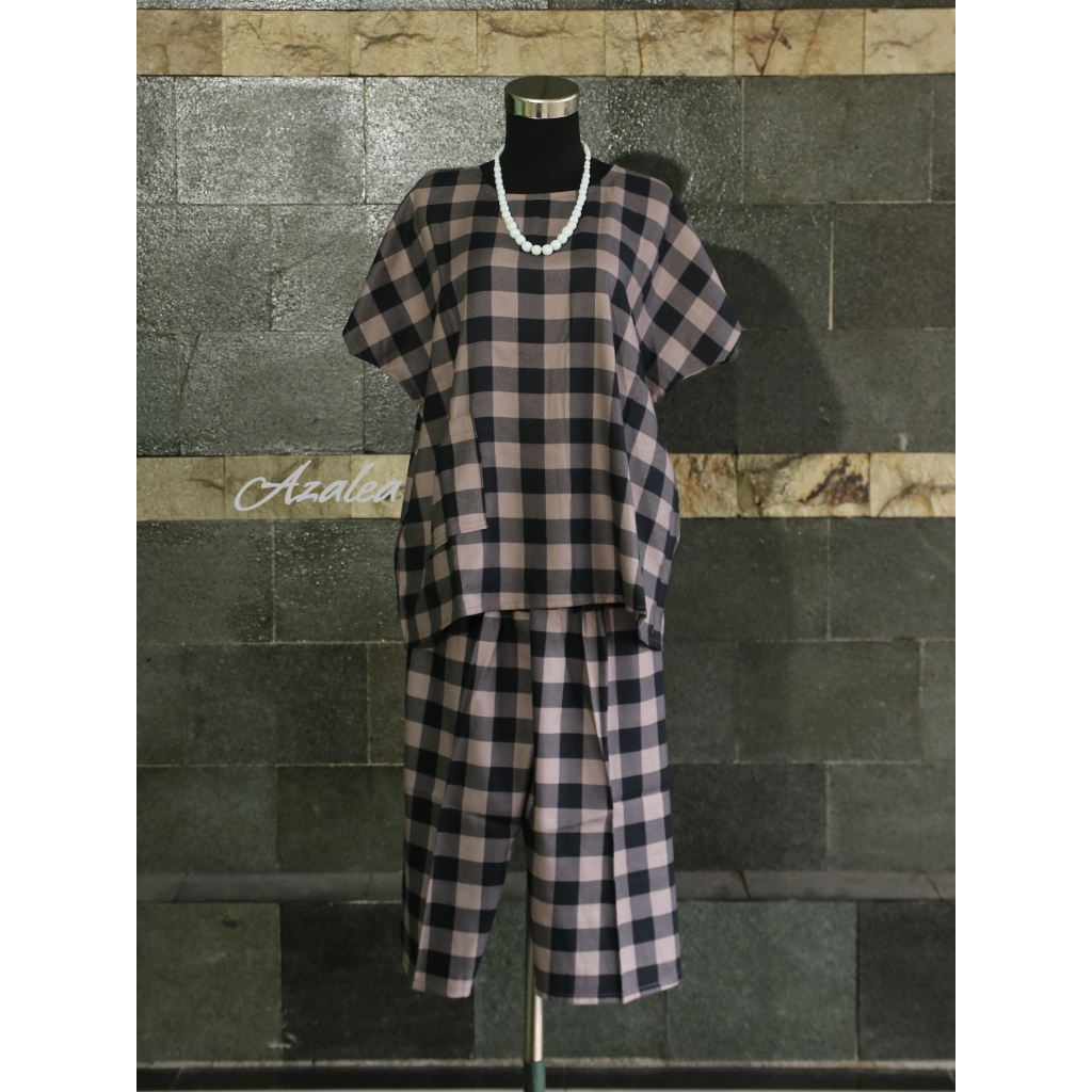 setelan rayon 7/8 by.azalea / setelan rayon premium / setelan piyama