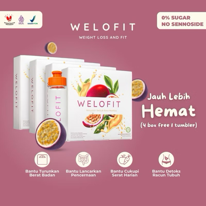 Welofit PAKET 4box