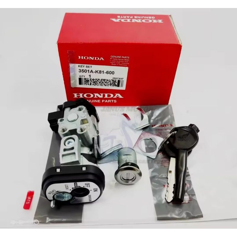 kunci motor beat fi beat street tahun 2017/2018 kode k 81