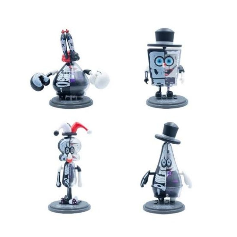 SPONGEBOB Figure Series "GOTHIC CLOWN" (UNSEALED BOX var., GACHAPON var.)
