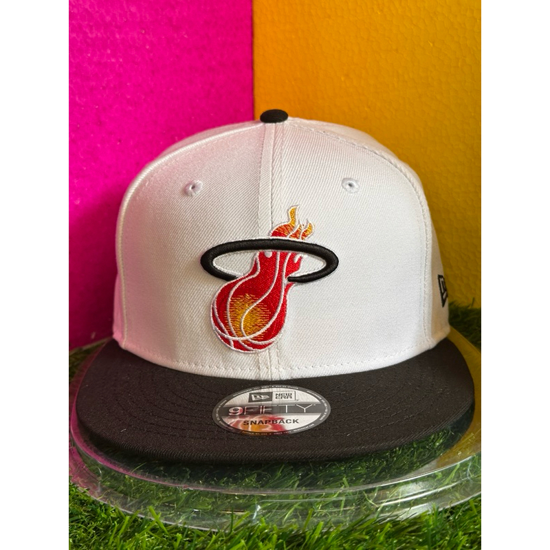 Topi Snapback New Era Miami Heat NBA 100% Original
