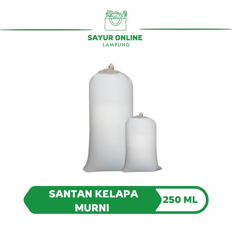 

Santan murni 250 Ml - Santan Segar - Sayur Online Lampung
